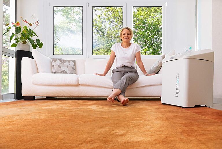 IHHT-Sitzung mit hypoxbreath®